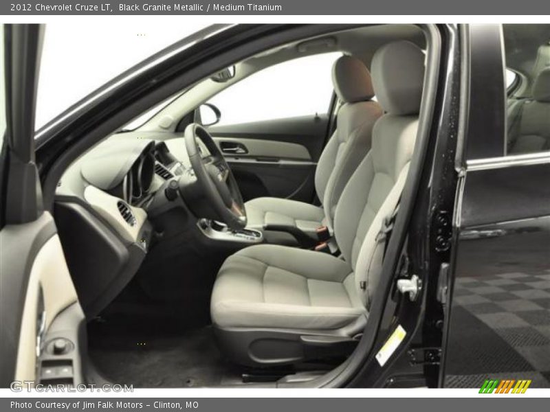Black Granite Metallic / Medium Titanium 2012 Chevrolet Cruze LT