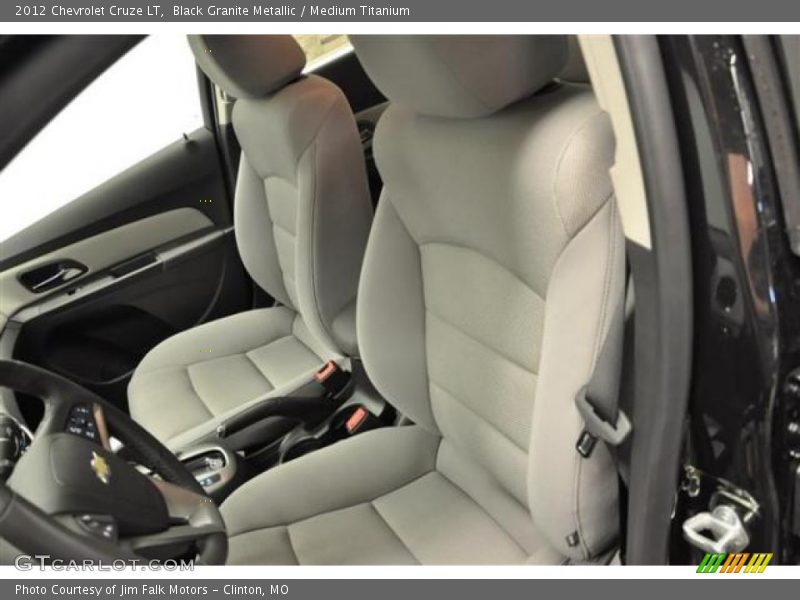 Black Granite Metallic / Medium Titanium 2012 Chevrolet Cruze LT