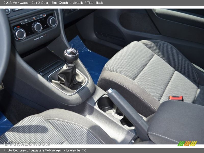 Blue Graphite Metallic / Titan Black 2013 Volkswagen Golf 2 Door