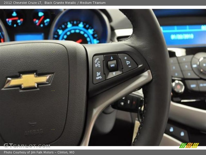 Black Granite Metallic / Medium Titanium 2012 Chevrolet Cruze LT