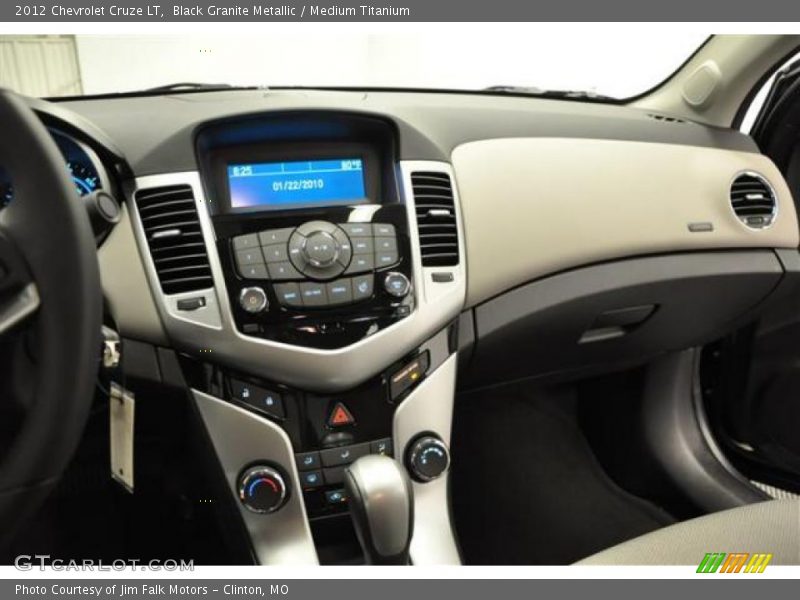Black Granite Metallic / Medium Titanium 2012 Chevrolet Cruze LT