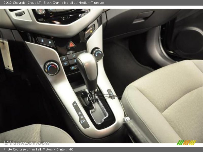 Black Granite Metallic / Medium Titanium 2012 Chevrolet Cruze LT