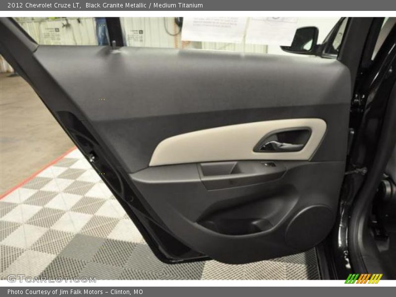 Black Granite Metallic / Medium Titanium 2012 Chevrolet Cruze LT