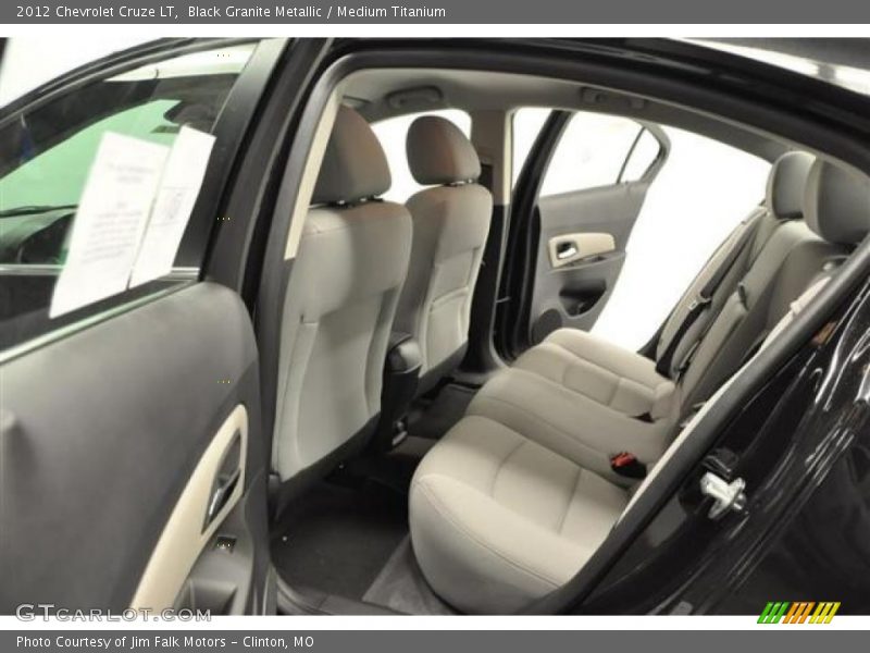Black Granite Metallic / Medium Titanium 2012 Chevrolet Cruze LT