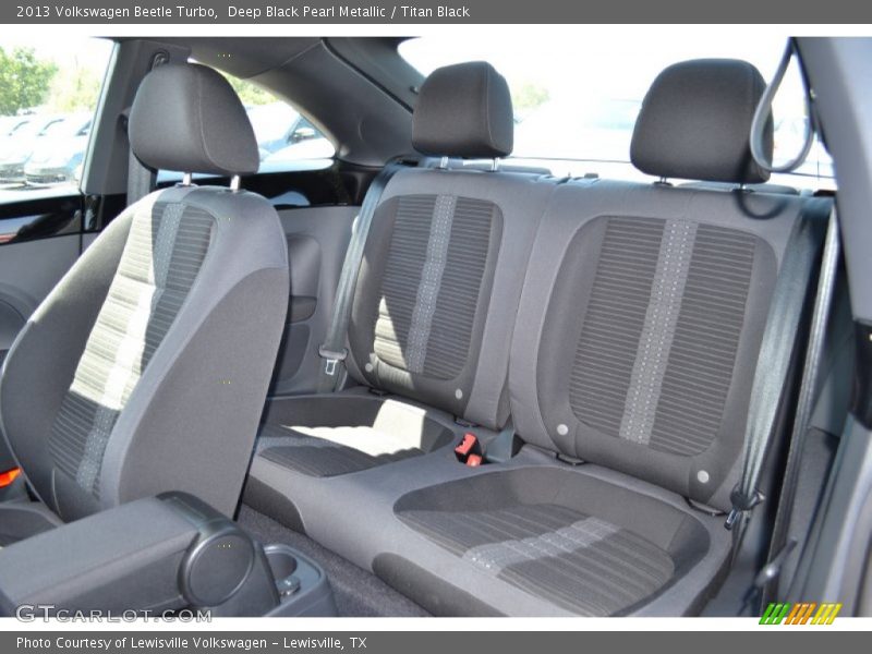 Deep Black Pearl Metallic / Titan Black 2013 Volkswagen Beetle Turbo