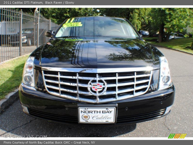 Black Raven / Ebony 2011 Cadillac DTS Platinum