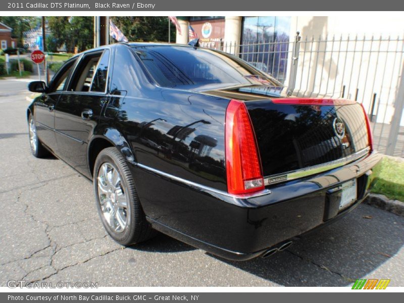 Black Raven / Ebony 2011 Cadillac DTS Platinum
