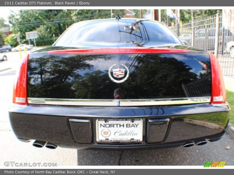 Black Raven / Ebony 2011 Cadillac DTS Platinum