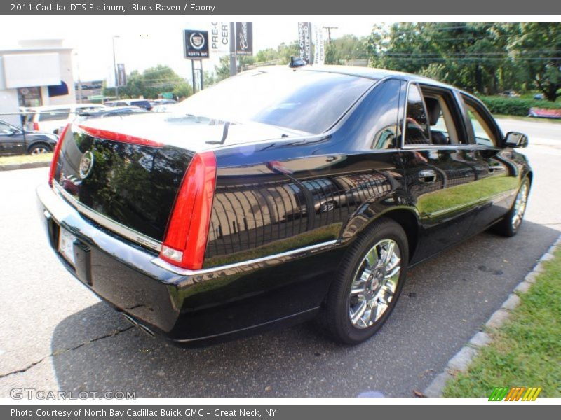 Black Raven / Ebony 2011 Cadillac DTS Platinum