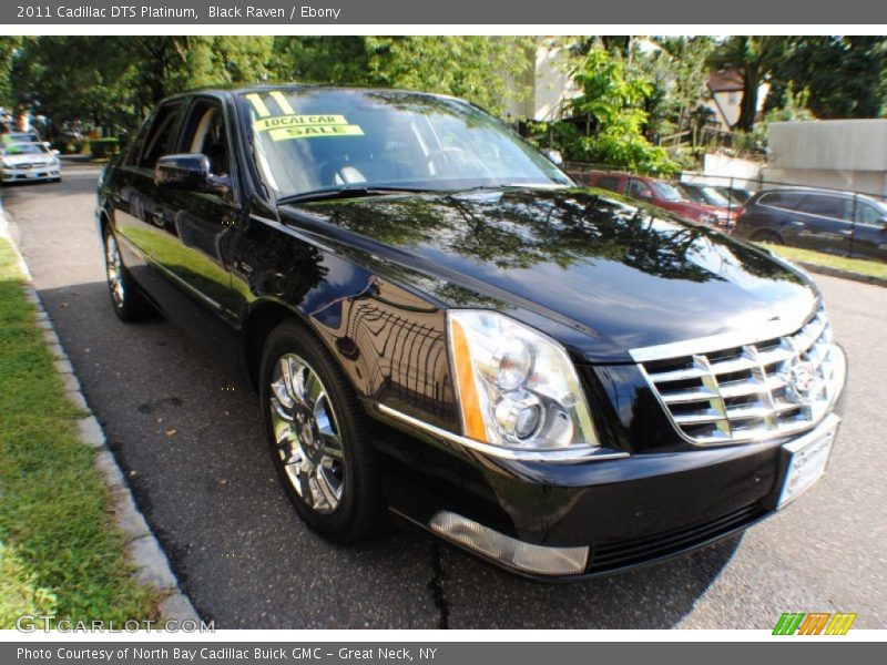 Black Raven / Ebony 2011 Cadillac DTS Platinum