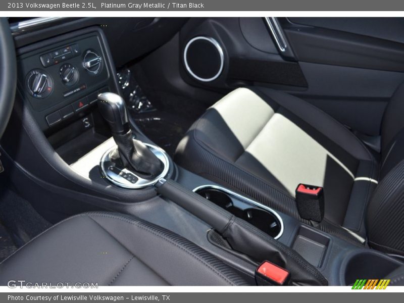 Platinum Gray Metallic / Titan Black 2013 Volkswagen Beetle 2.5L