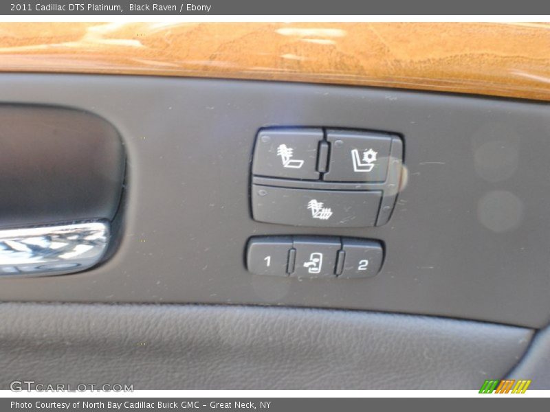 Black Raven / Ebony 2011 Cadillac DTS Platinum