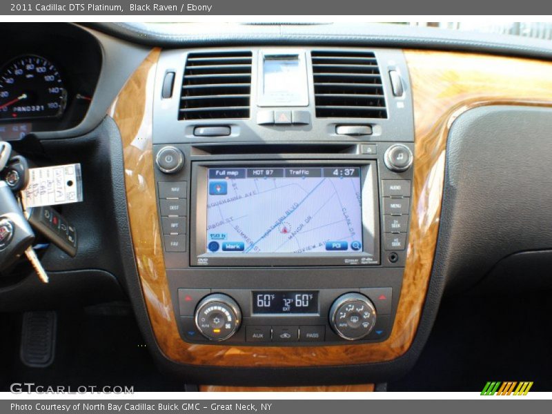 Black Raven / Ebony 2011 Cadillac DTS Platinum