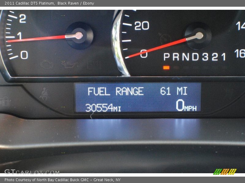 Black Raven / Ebony 2011 Cadillac DTS Platinum