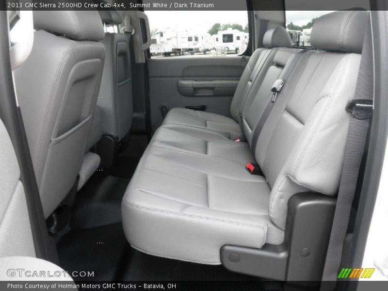 Summit White / Dark Titanium 2013 GMC Sierra 2500HD Crew Cab 4x4