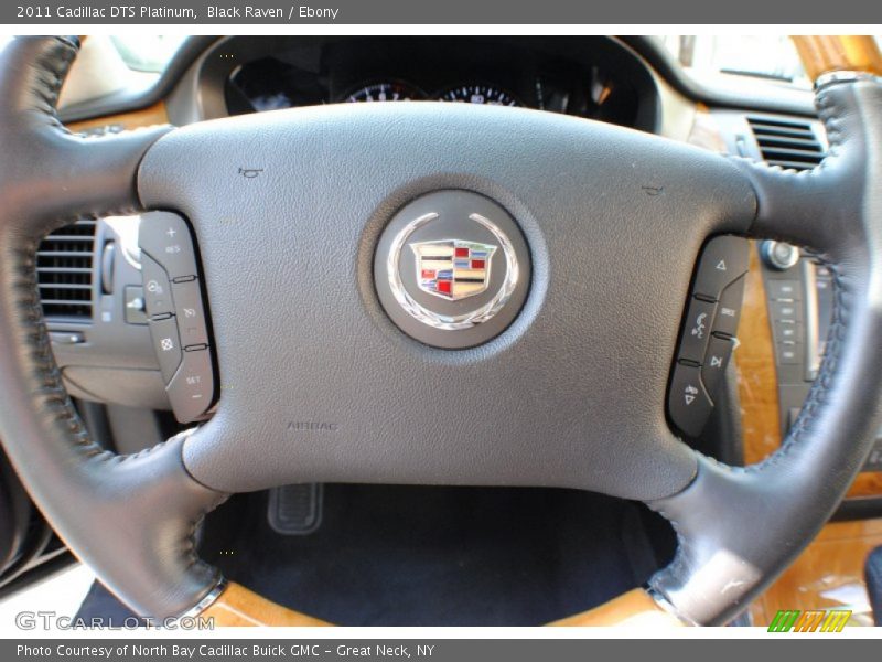 Black Raven / Ebony 2011 Cadillac DTS Platinum