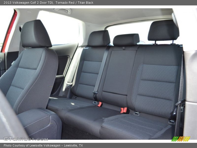 Tornado Red / Titan Black 2013 Volkswagen Golf 2 Door TDI