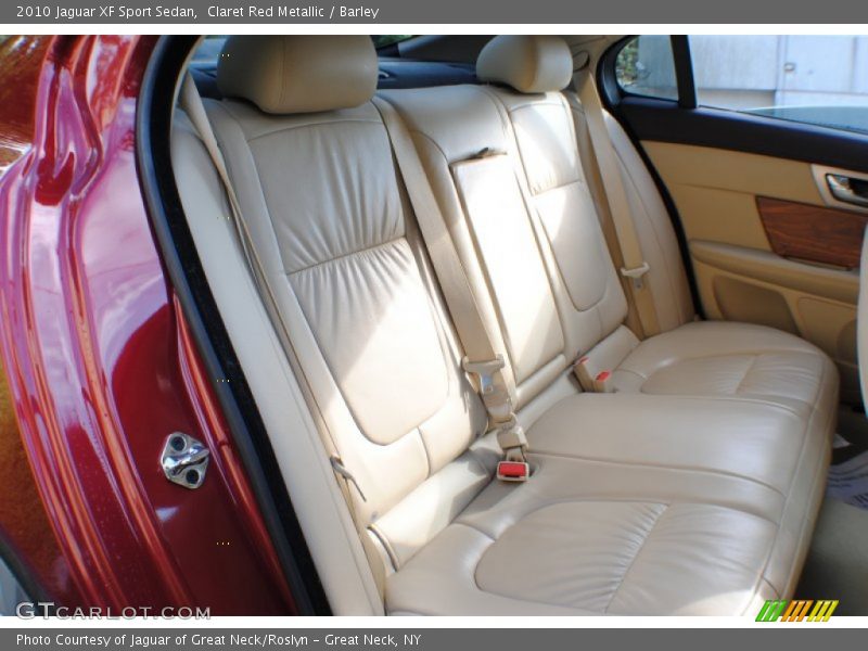 Claret Red Metallic / Barley 2010 Jaguar XF Sport Sedan