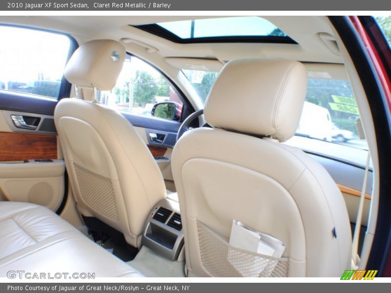 Claret Red Metallic / Barley 2010 Jaguar XF Sport Sedan