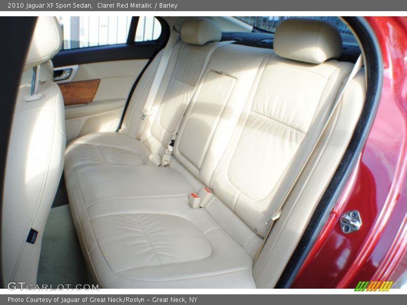 Claret Red Metallic / Barley 2010 Jaguar XF Sport Sedan