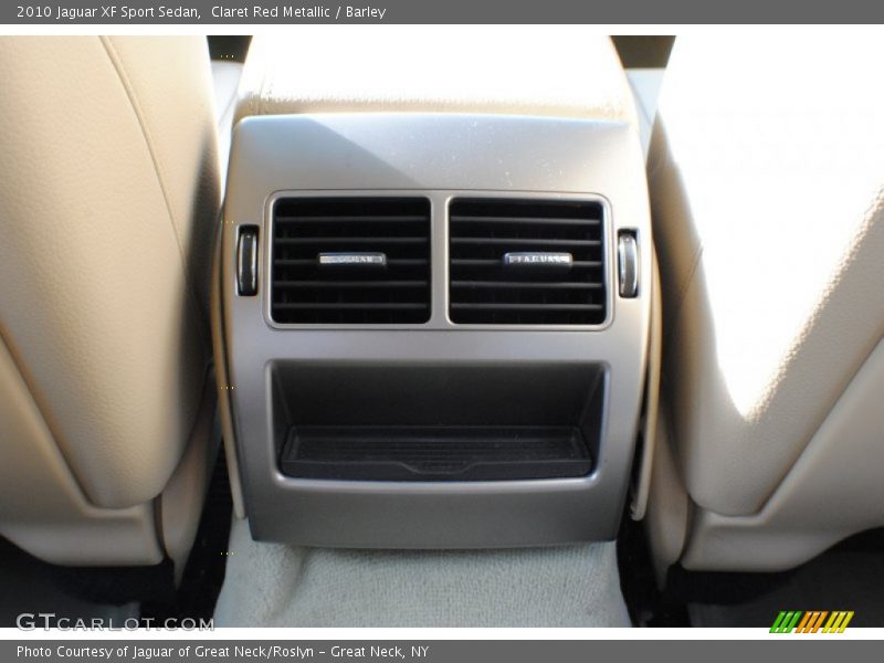Claret Red Metallic / Barley 2010 Jaguar XF Sport Sedan