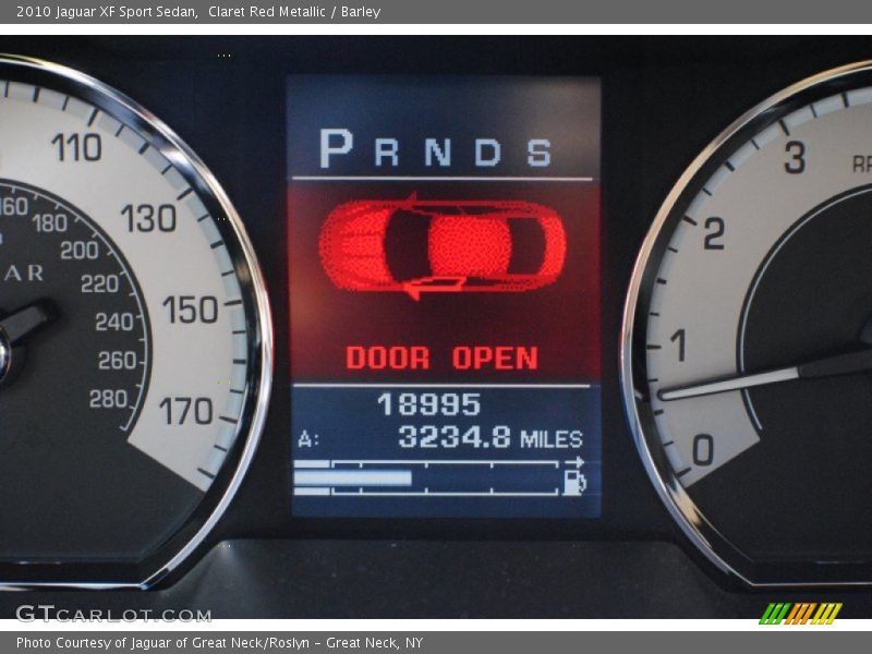 Claret Red Metallic / Barley 2010 Jaguar XF Sport Sedan