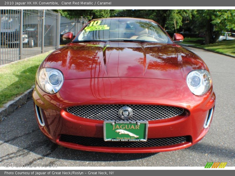 Claret Red Metallic / Caramel 2010 Jaguar XK XK Convertible