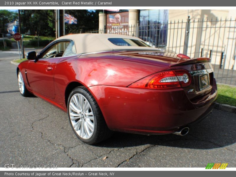 Claret Red Metallic / Caramel 2010 Jaguar XK XK Convertible