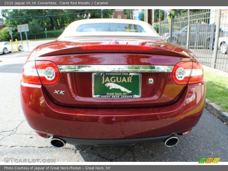 Claret Red Metallic / Caramel 2010 Jaguar XK XK Convertible