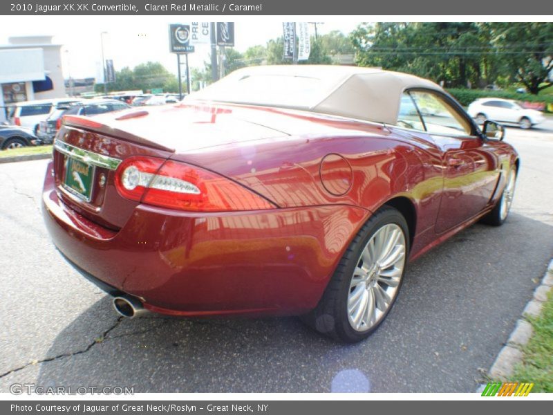 Claret Red Metallic / Caramel 2010 Jaguar XK XK Convertible