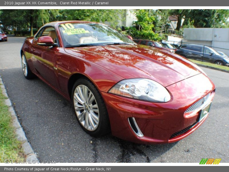 Claret Red Metallic / Caramel 2010 Jaguar XK XK Convertible