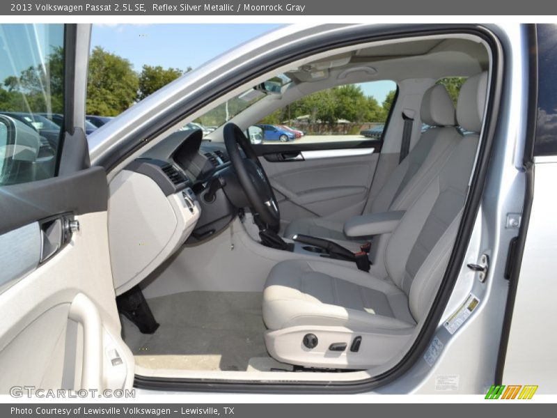 Reflex Silver Metallic / Moonrock Gray 2013 Volkswagen Passat 2.5L SE