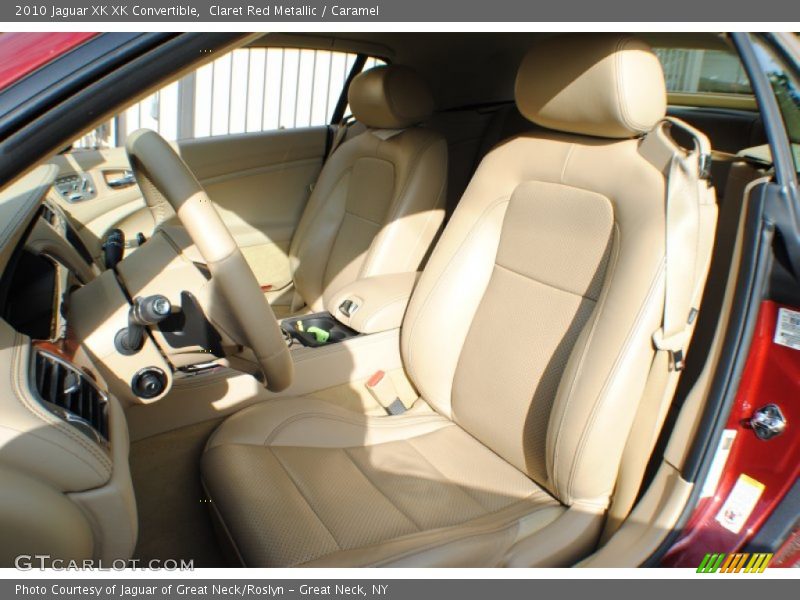 Claret Red Metallic / Caramel 2010 Jaguar XK XK Convertible