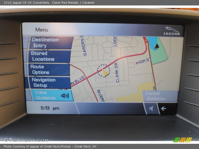 Navigation of 2010 XK XK Convertible
