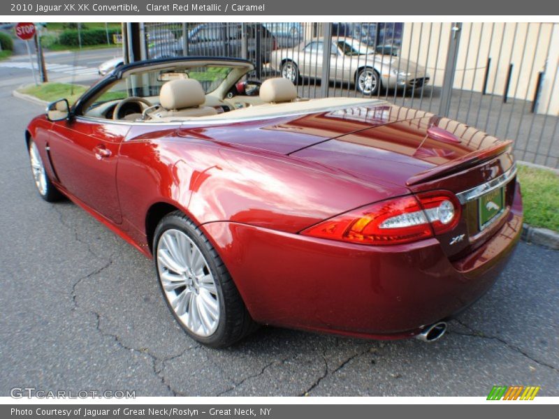 Claret Red Metallic / Caramel 2010 Jaguar XK XK Convertible