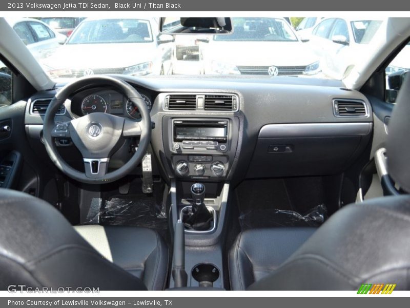 Black Uni / Titan Black 2013 Volkswagen Jetta TDI Sedan