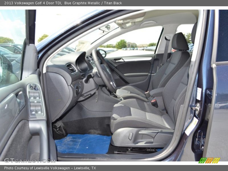 Blue Graphite Metallic / Titan Black 2013 Volkswagen Golf 4 Door TDI