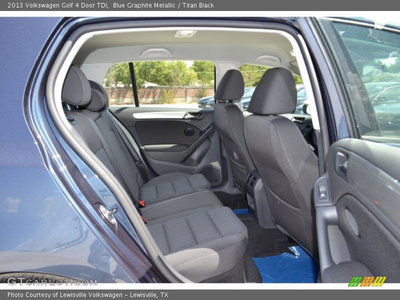 Blue Graphite Metallic / Titan Black 2013 Volkswagen Golf 4 Door TDI