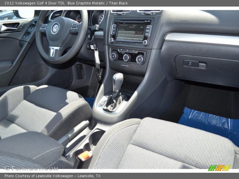 Blue Graphite Metallic / Titan Black 2013 Volkswagen Golf 4 Door TDI