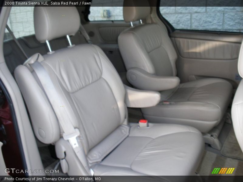 Salsa Red Pearl / Fawn 2008 Toyota Sienna XLE