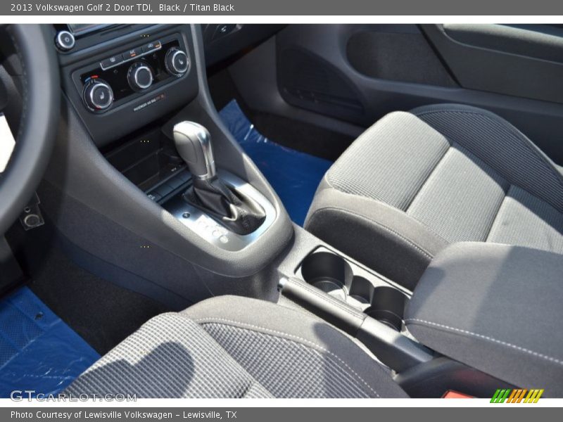 Black / Titan Black 2013 Volkswagen Golf 2 Door TDI
