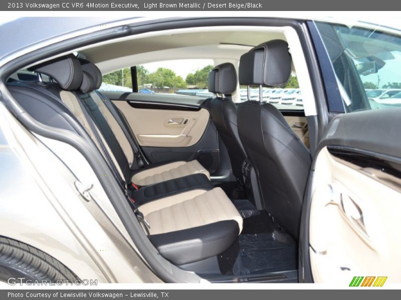 Light Brown Metallic / Desert Beige/Black 2013 Volkswagen CC VR6 4Motion Executive