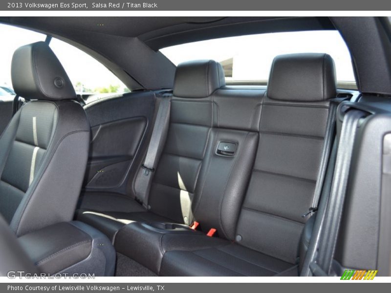 Rear Seat of 2013 Eos Sport
