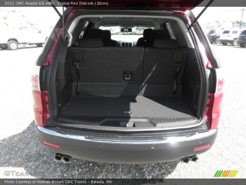 Crystal Red Tintcoat / Ebony 2012 GMC Acadia SLE AWD