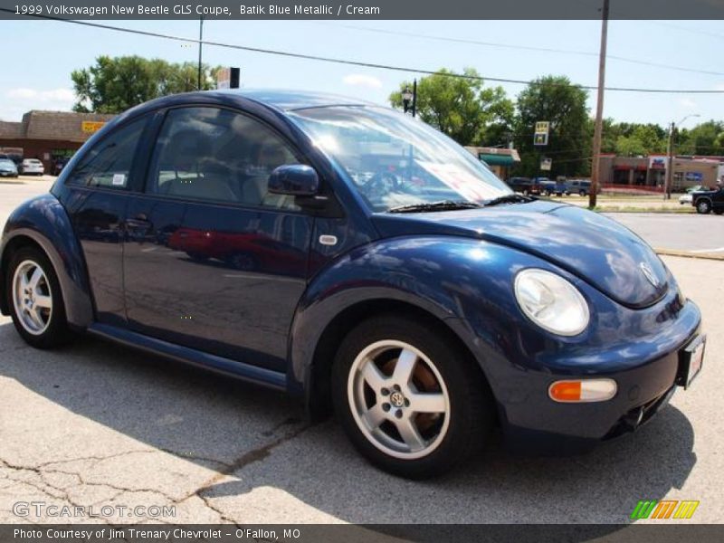 Batik Blue Metallic / Cream 1999 Volkswagen New Beetle GLS Coupe