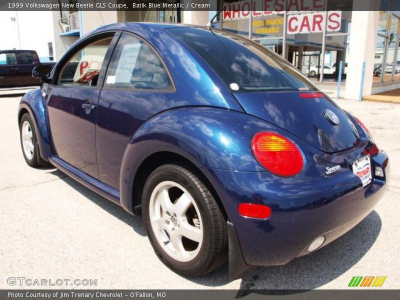 Batik Blue Metallic / Cream 1999 Volkswagen New Beetle GLS Coupe
