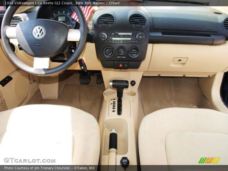 Batik Blue Metallic / Cream 1999 Volkswagen New Beetle GLS Coupe