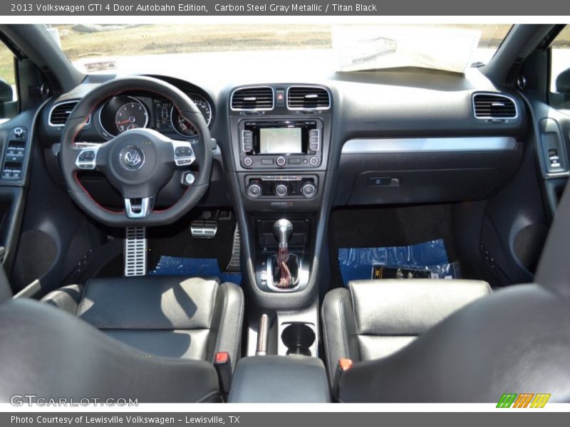 Dashboard of 2013 GTI 4 Door Autobahn Edition