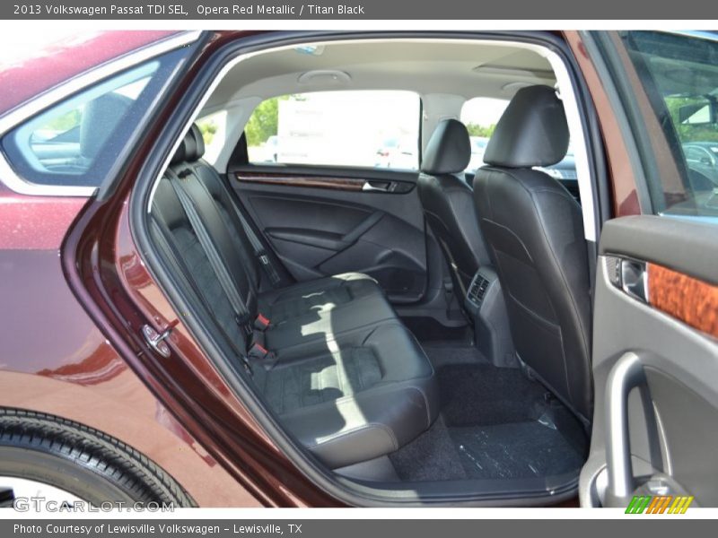 Opera Red Metallic / Titan Black 2013 Volkswagen Passat TDI SEL