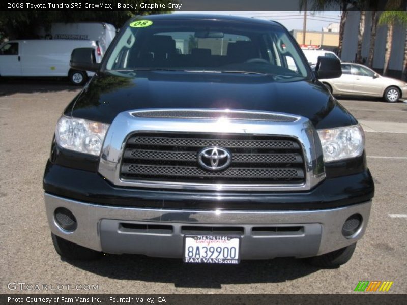 Black / Graphite Gray 2008 Toyota Tundra SR5 CrewMax